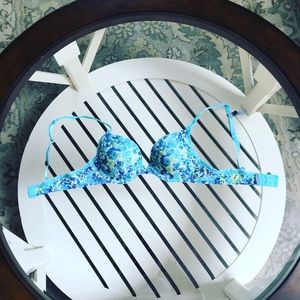 Aerie Floral Lace Push-up Bra